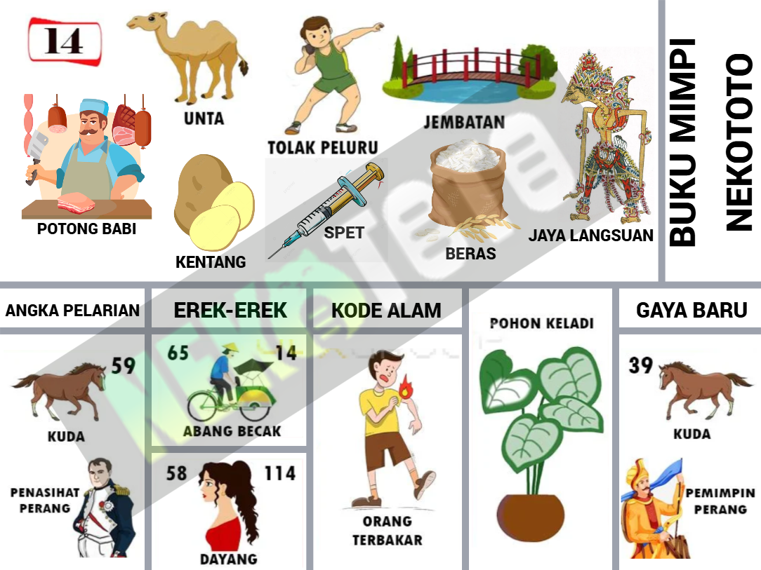 buku mimpi erek erek togel 14