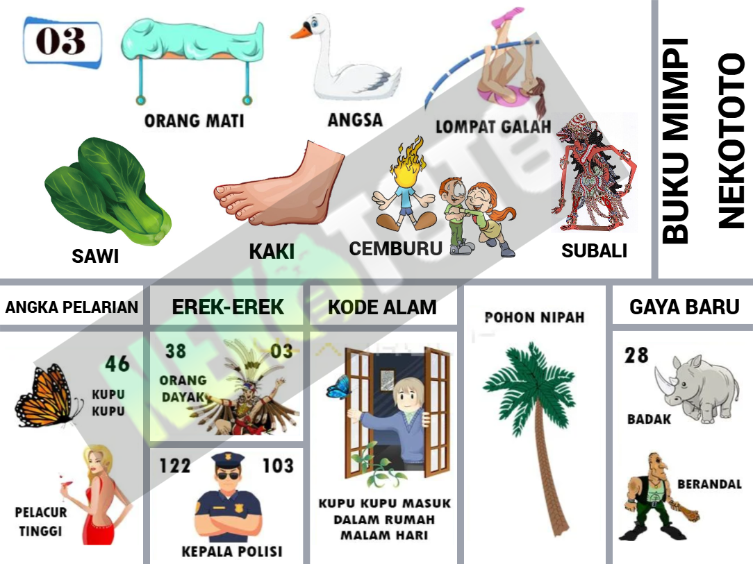 buku mimpi erek erek togel 03