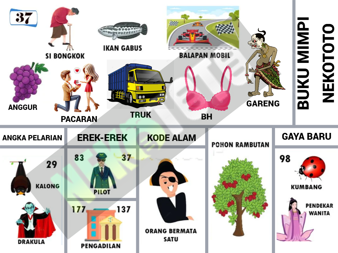 buku mimpi erek erek togel 37