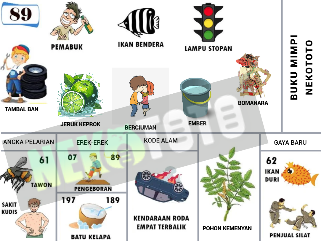buku mimpi erek erek togel 89